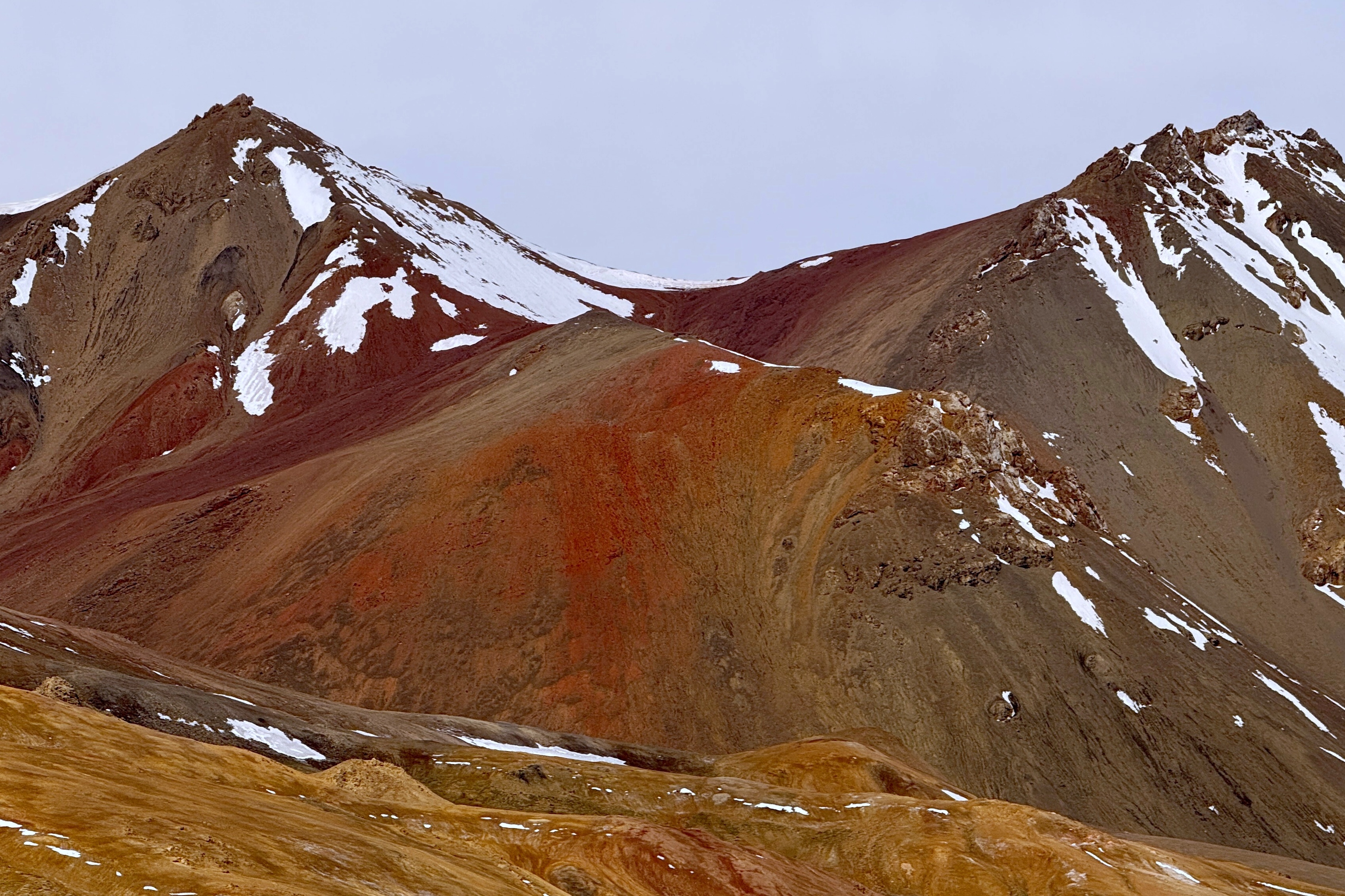 Montagne rouge